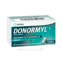 Donormyl 15 Mg Comprimés Pelliculés Sécables T/10 à TIGNIEU-JAMEYZIEU