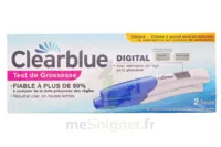 Clearblue Test De Grossesse Digital Eag B/2 à TIGNIEU-JAMEYZIEU