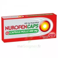 Nurofencaps 400 Mg Caps Molle Plq/10 à TIGNIEU-JAMEYZIEU