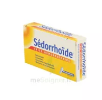Sedorrhoide Crise Hemorroidaire Suppositoires Plq/8 à TIGNIEU-JAMEYZIEU