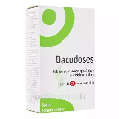Dacudoses Solution Pour Lavement Ophtalmologique 24unid/10ml à TIGNIEU-JAMEYZIEU