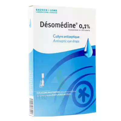 Desomedine 0,1 % Collyre Sol 10fl/0,6ml à TIGNIEU-JAMEYZIEU